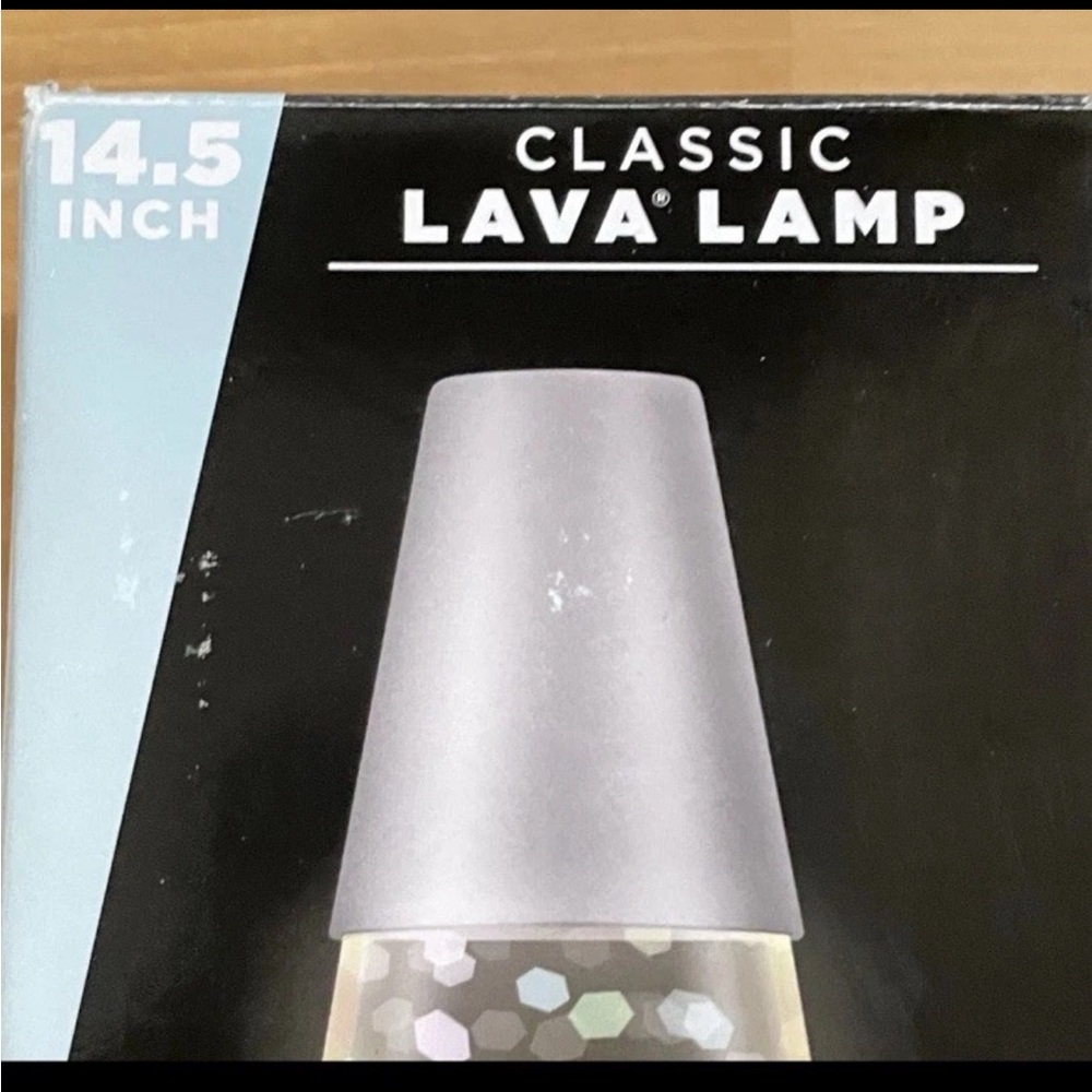 The Original Classic Lava Lamp 14.5" Glitter Glimmer New Open Box - Picture 8 of 8